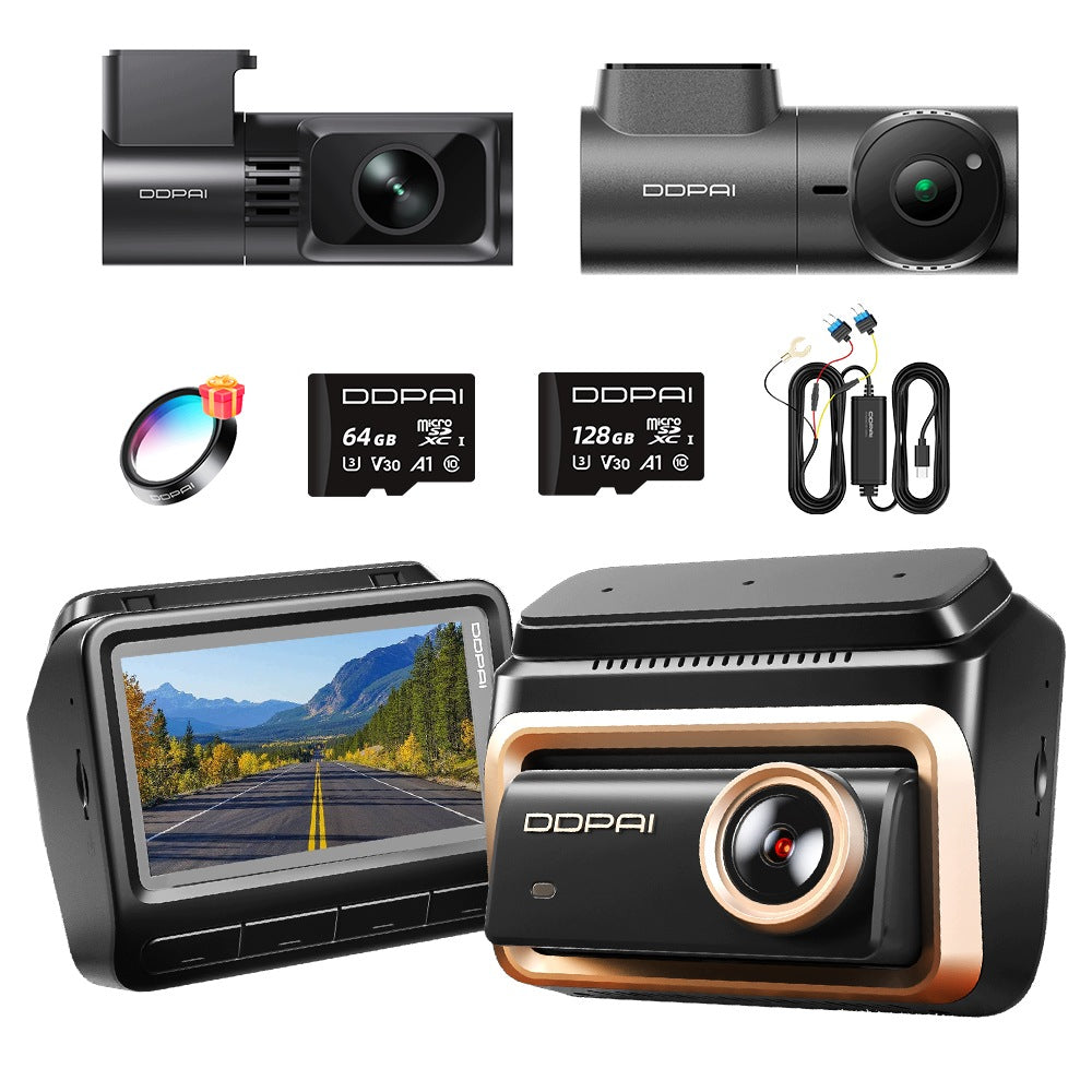 DDPAI VIDEO RECORDER Z90 Master 4K HDR FRONT MINI3X REAR SET