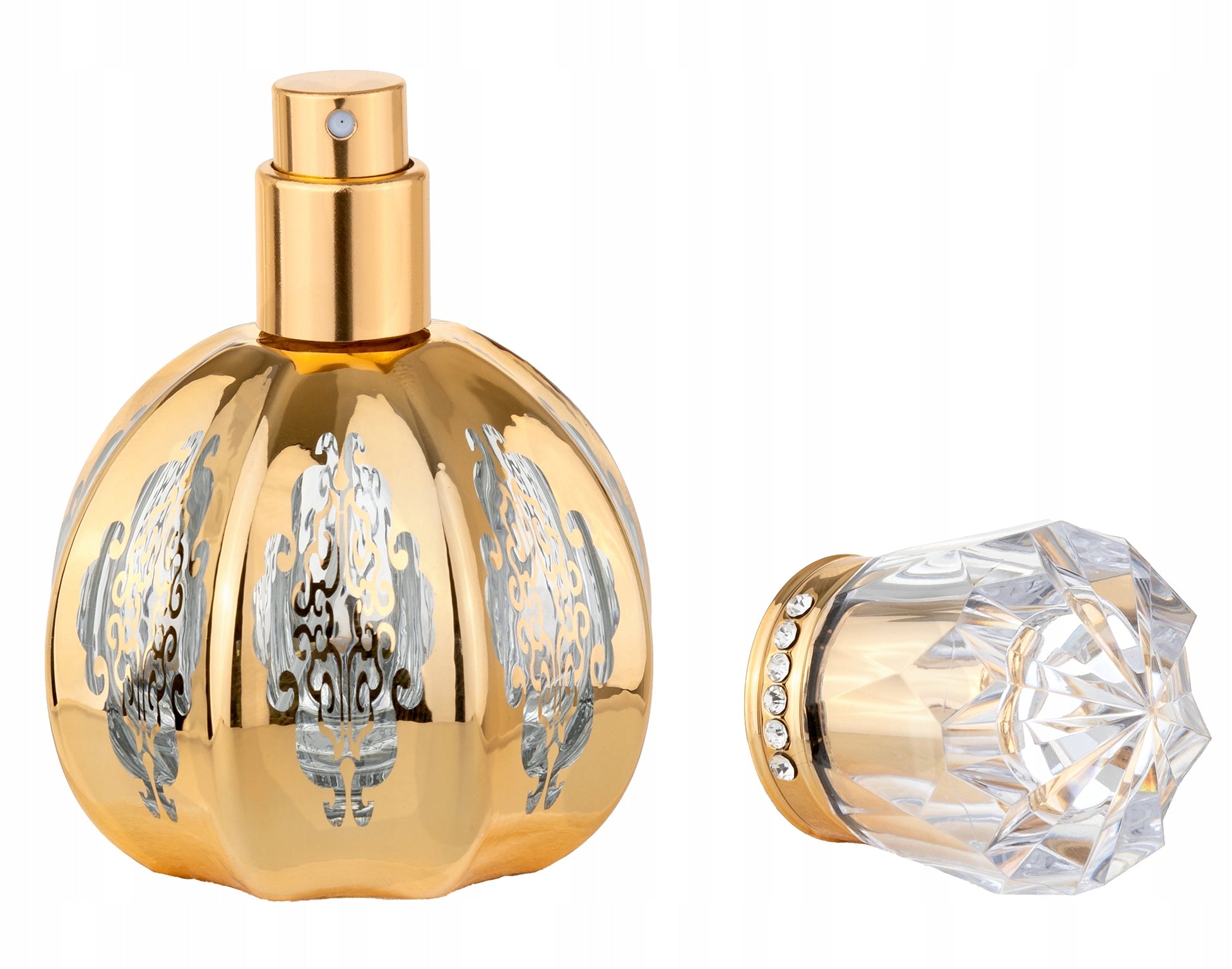 DECORATIVE BOTTLE FOR PERFUME ATOMIZER ALUMINUM - 50 ML! Brand Monique