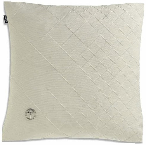 DECORATIVE PILLOWCASE MOTION CREAM POLYESTER 40X40 CM