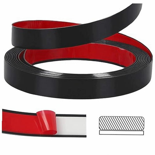 DECORATIVE STRIPS SELF-ADHESIVE PCW FLEXIBLE BLACK EDGE PROTECTION 2 CM