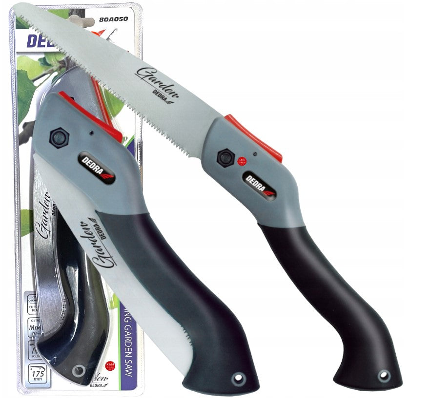 DEDRA 80A050 390mm FOLDING GARDEN SAW FOR BRANCHES