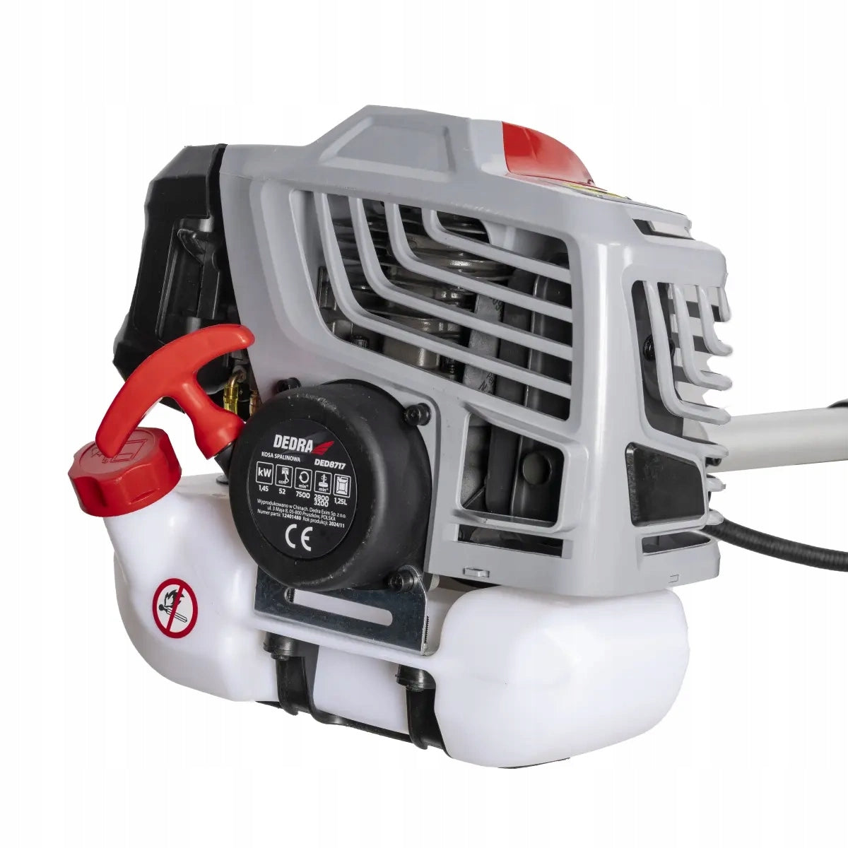 DEDRA DED8717 COMBUSTION SCYTHE 1,45kW 52cm³ + BRACES Tool weight 8 kg