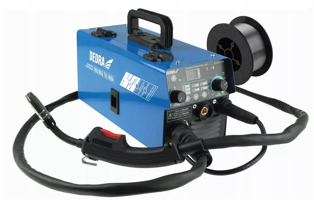DEDRA INVERTER WELDING MACHINE IGBT MIG/MAG 120A TIG FUNCTION MMA DESMI151M