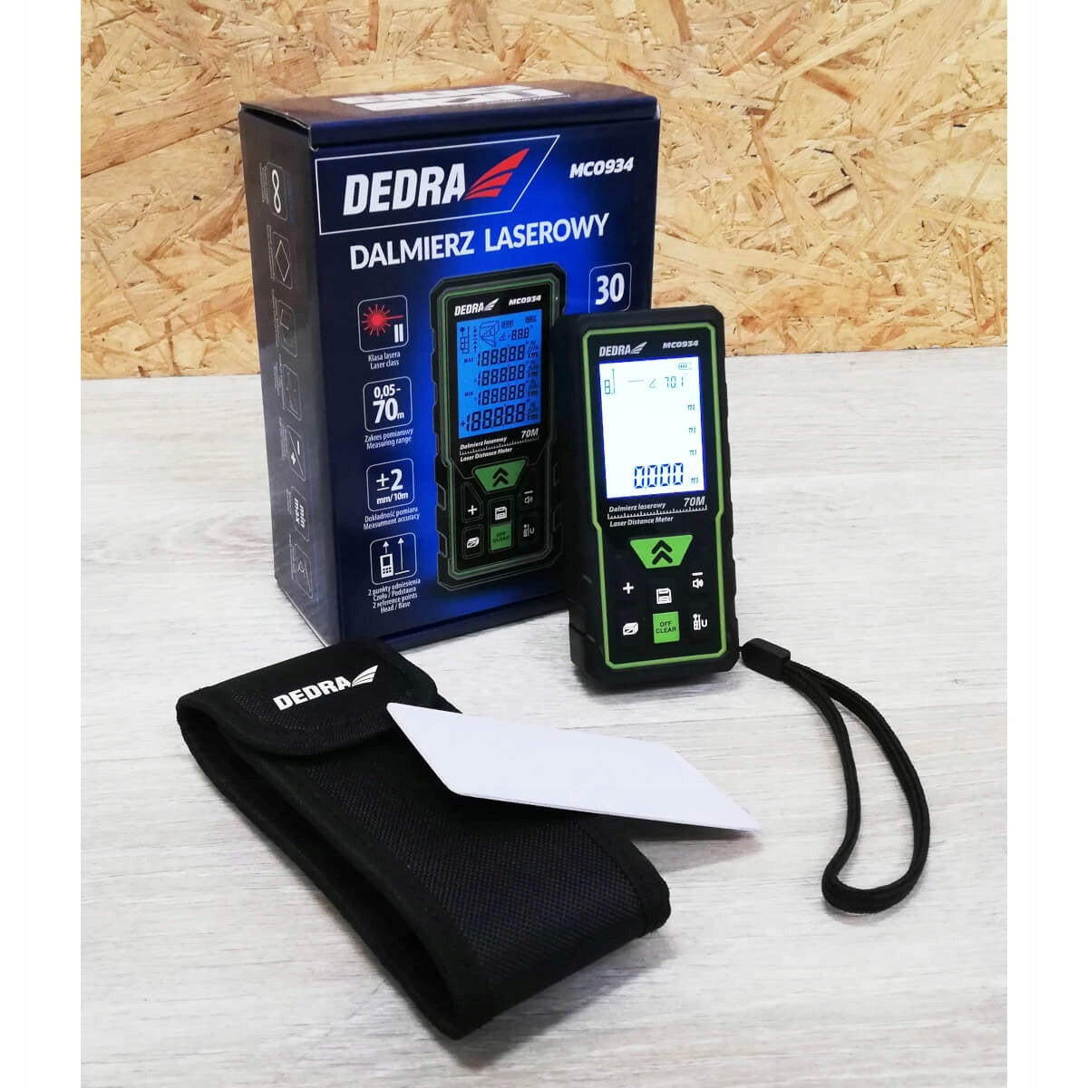 DEDRA MC0934 Laser Rangefinder 70m Maximum range 61-100