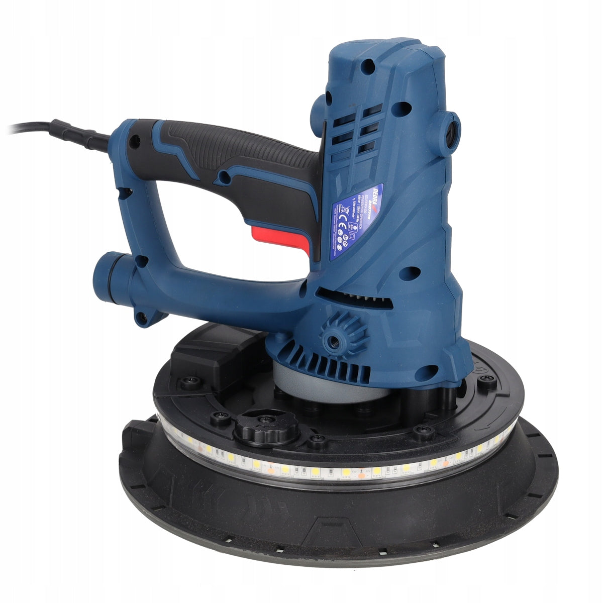 DEDRA Short gypsum sander 850W with LED lighting 225mm DED7770 Brand Dedra