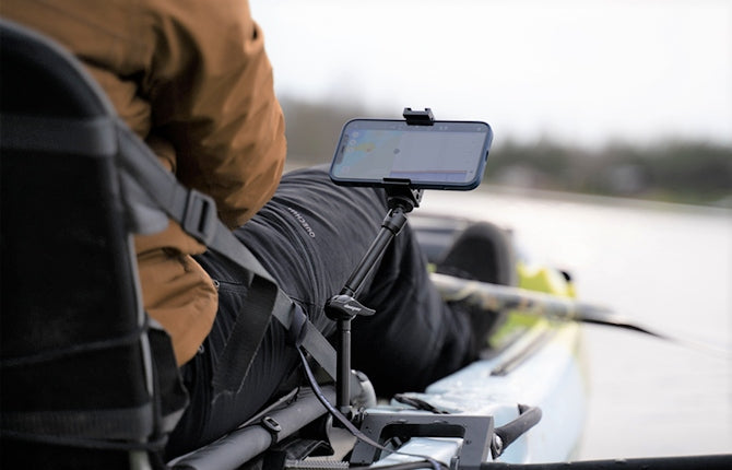DEEPER holder for Smartphone Phone Echo Sounder Probe Kayak Pontoon Boat Brand Deeper