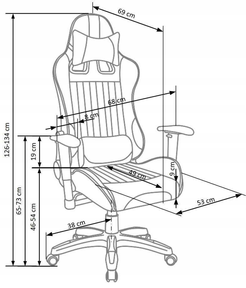 DEFENDER swivel chair Halmar office gaming EAN (GTIN) 5905248115699