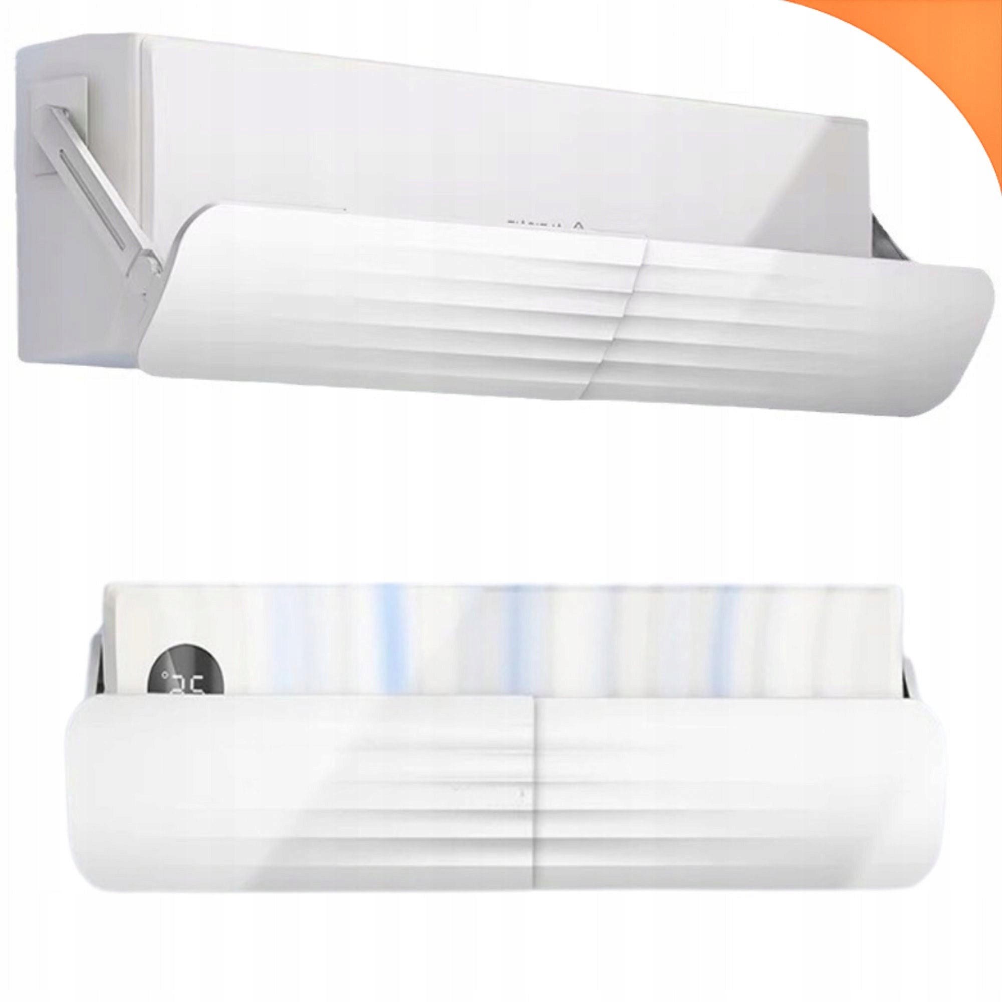 DEFLECTOR FOR AIR CONDITIONING FAIRING ADJUSTABLE AIR SUPPLY COVER UNIVERSAL Manufacturer code UNIWERSALNA OSŁONA DO KLIMATYZACJI