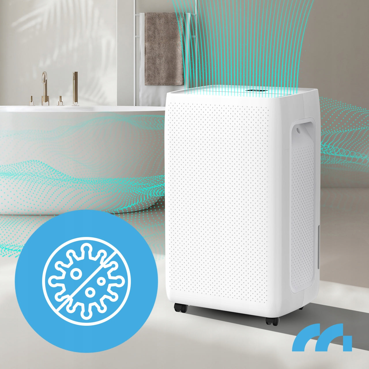 DEHUMIDIFIER 20L/24H MOISTURE ABSORBER PURIFIER WIFI HYGROSTAT Packaging status original