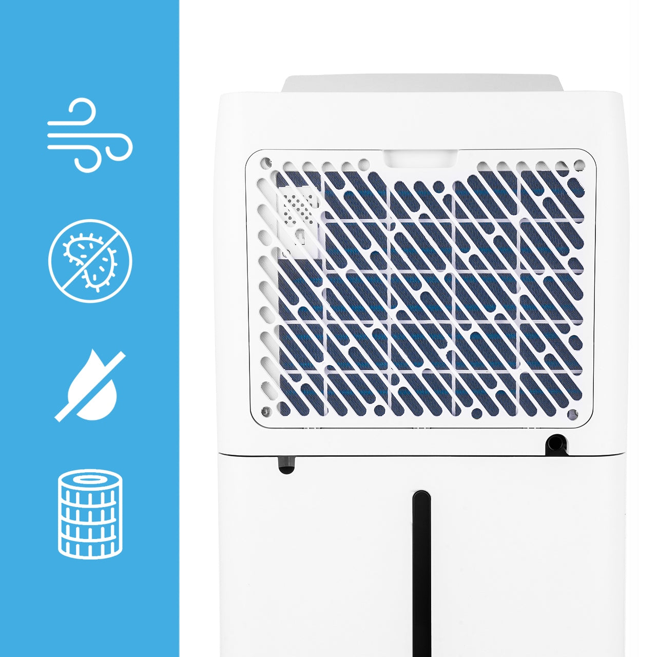 DEHUMIDIFIER 20L/24H MOISTURE ABSORBER PURIFIER WIFI HYGROSTAT Product weight with unit packaging 12.5 kg