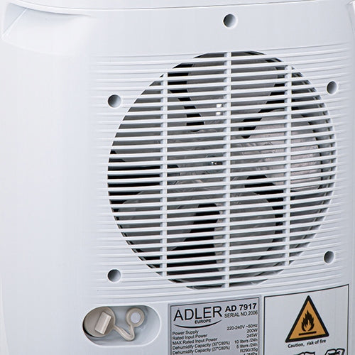 DEHUMIDIFIER ELECTRIC MOISTURE ABSORBER HOUSEHOLD EFFICIENT 10l/24h Efficiency 10 l/24 h