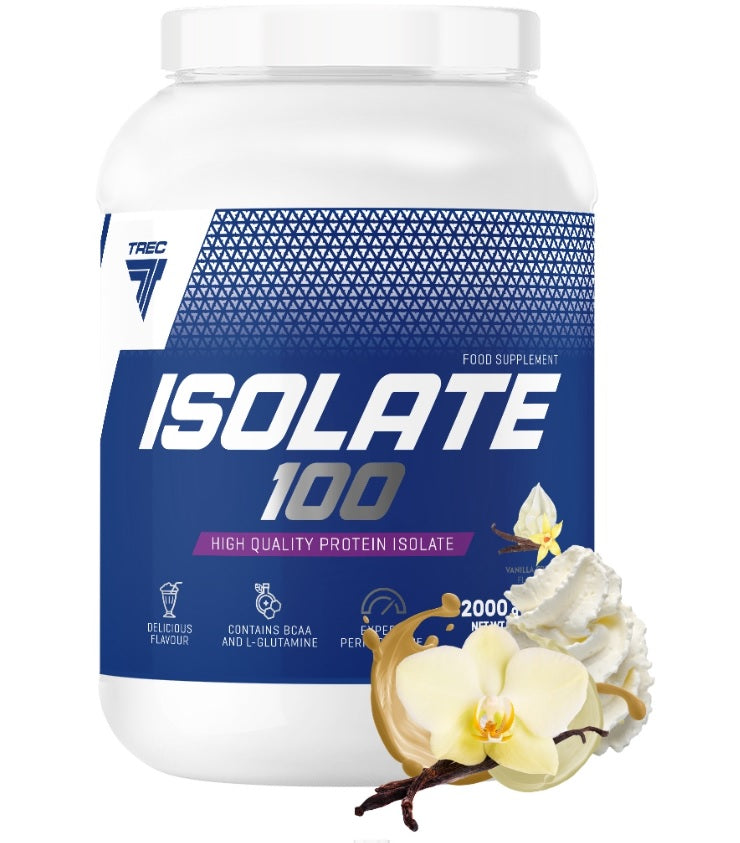 DELICIOUS WHEY ISOLATE TREC ISOLATE 100 2000G PROTEIN SUPPLEMENT PURE WPI