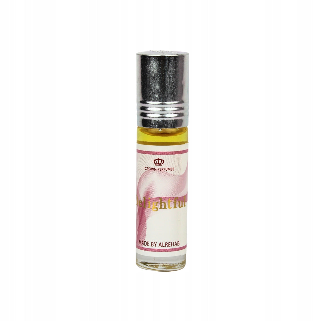 DELIGHTFUL Perfumed Oil 6ml Al Rehab Creamy Sweet Scent For Her