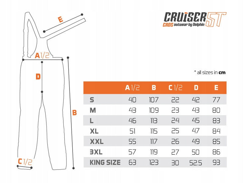 DELPHIN CRUISER CROSS 5 T size M Brand Delphin