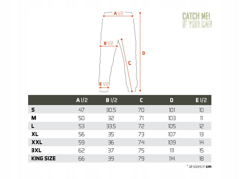 DELPHIN Catch me CARP NX SWEATPANTS - size M Model Catch me CARP NX