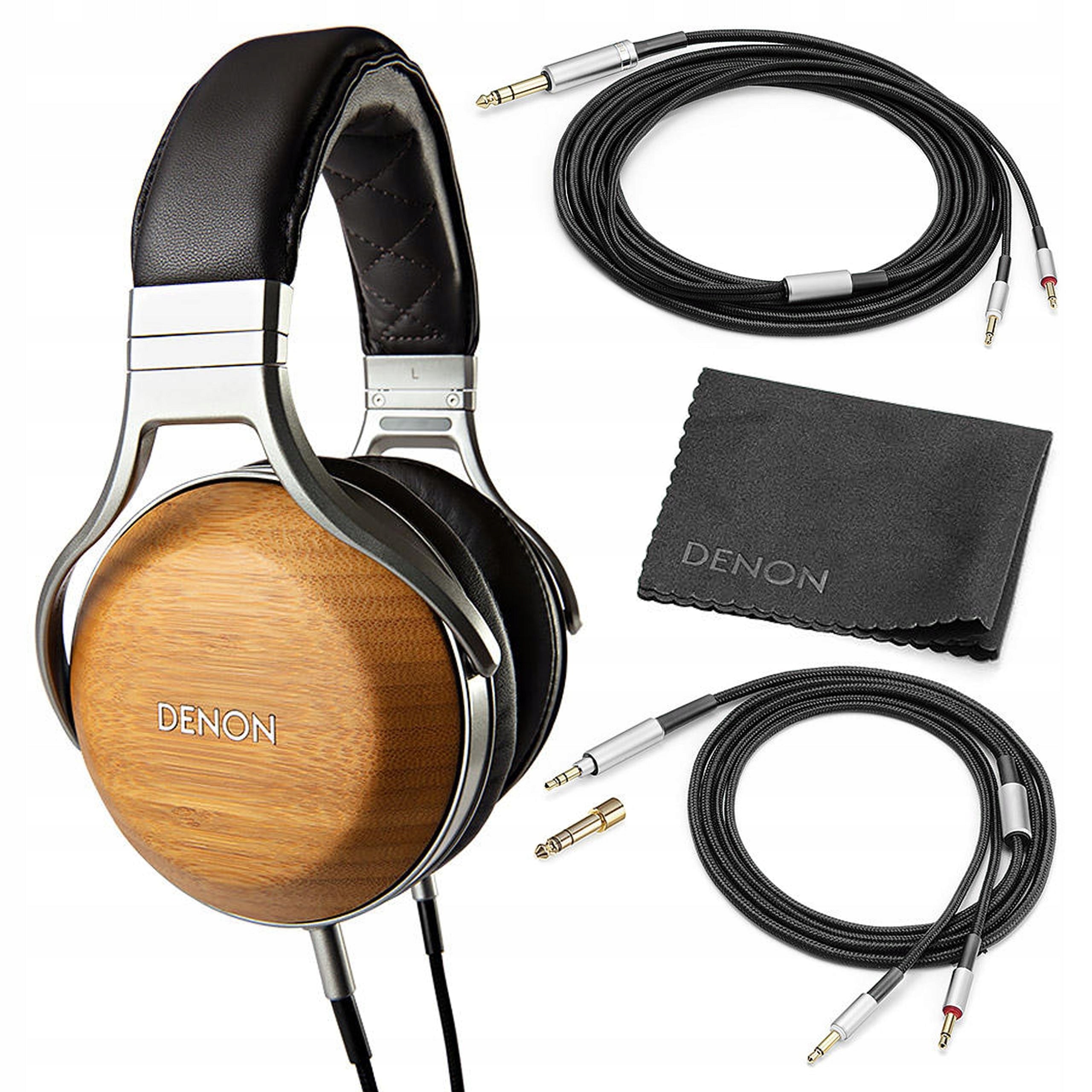 DENON AH-D9200 REFERENCE OVER-EAR HEADPHONES CLOSED WOOD BAMBOO HIRES Brand Denon