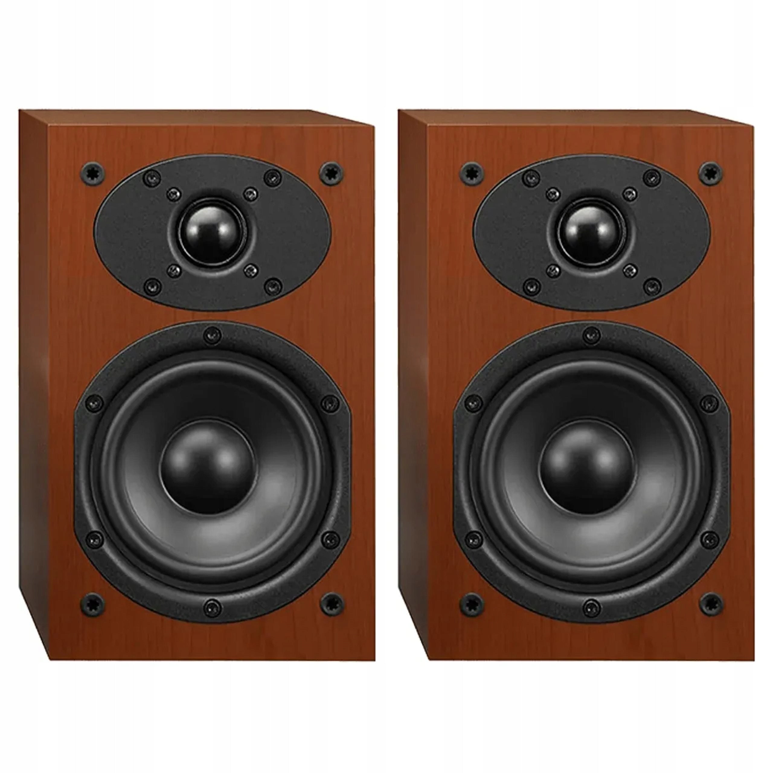 DENON SC-M41 STAND SPEAKER SPEAKERS STEREO HI-FI 2.0 CHERRY PAIR Packaging status original