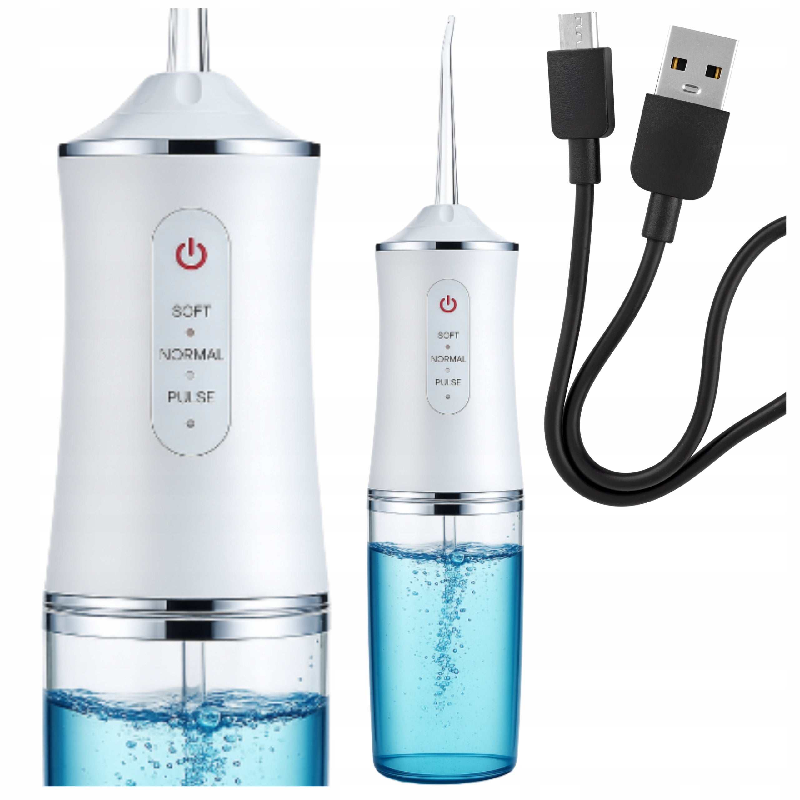 DENTAL IRRIGATOR WIRELESS IPX7 USB 3 MODES GUM MASSAGE 360