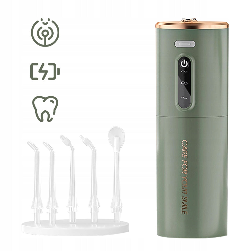 DENTAL IRRIGATOR WIRELESS USB 5 TIPS NOZZLES 3 MODES