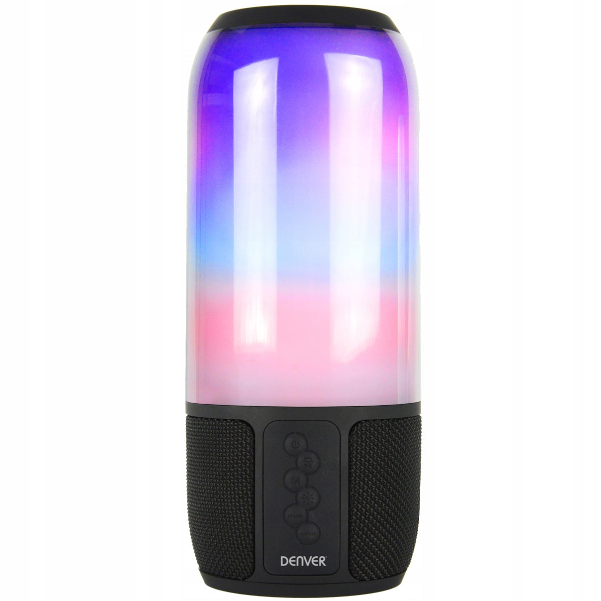 DENVER PORTABLE Bluetooth SPEAKER BTL-324 LED Batteries included no