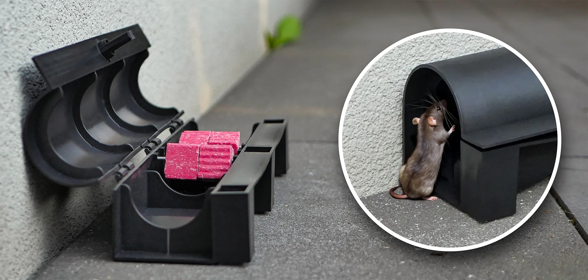 DERATIZATION STATION TUNNEL FOR MOUSE RATS MONACHEM POISON FEEDER Product weight with unit packaging 0.3 kg