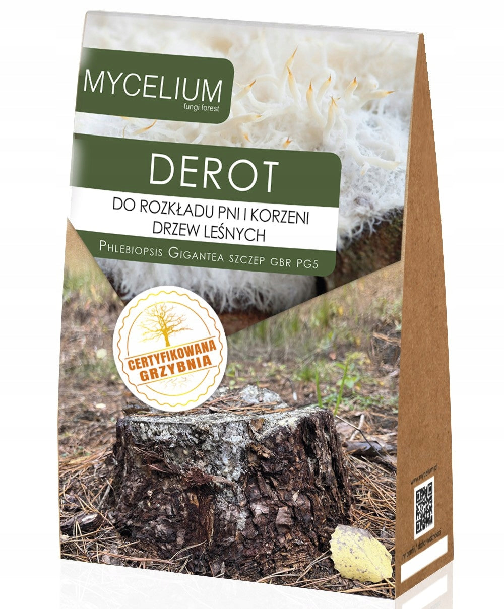 DEROT mycelium for decomposition and removal of tree trunks ON 10 PNI!