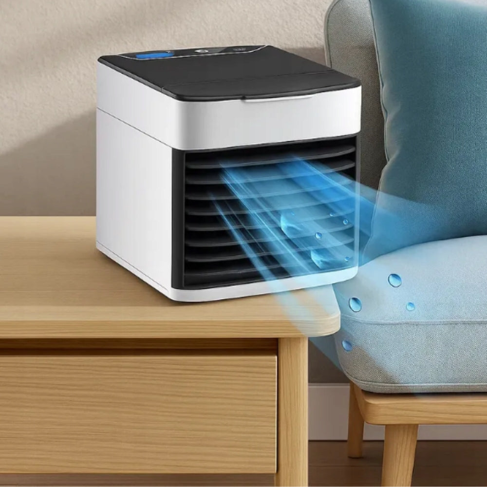 DESK AIR CONDITIONER WATER FAN ICE 3IN1 USB LED FAN+BAGS Brand no brand