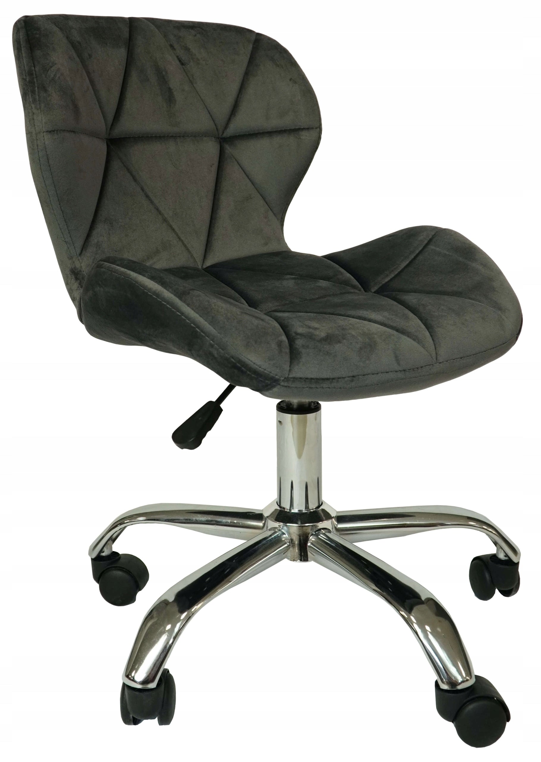 DESK CHAIR OFFICE CHAIR SWIVEL CHAIR VELOUR NERO C.POPIEL Kind rotary