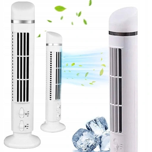 DESK FAN COLUMN STANDING FAN WHITE - CE