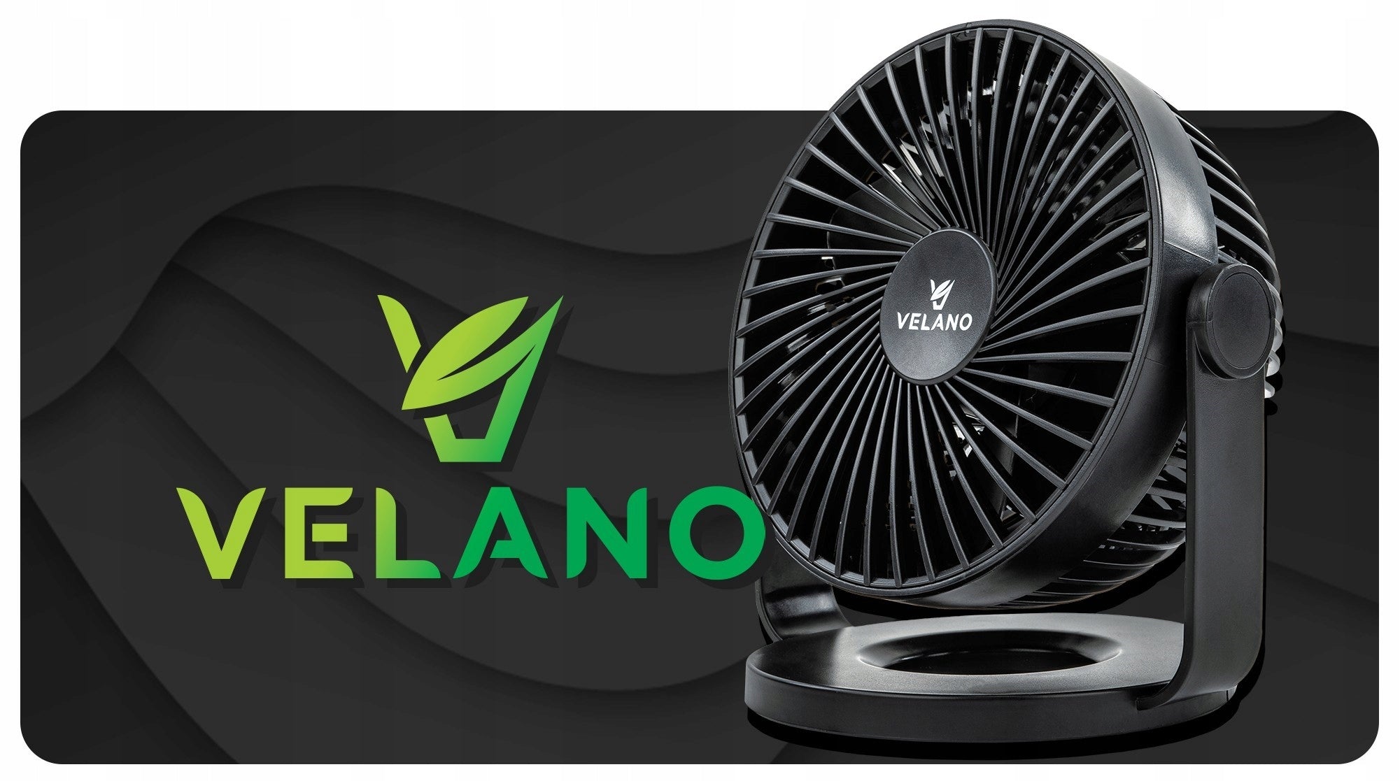 DESK FAN CORDLESS POWERFUL WIRELESS TABLE FAN QUIET Packaging status original