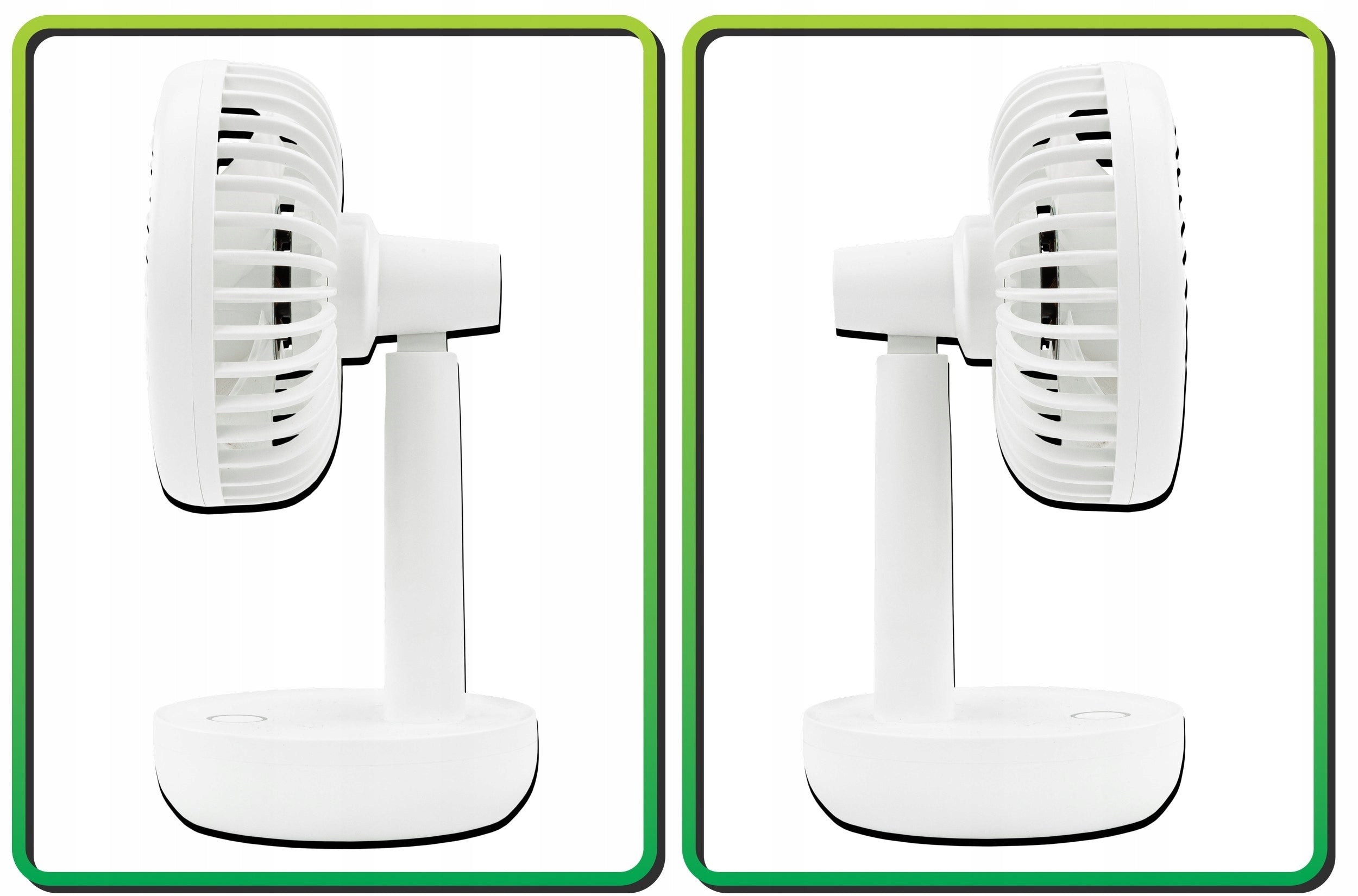 DESK FAN CORDLESS WIRELESS TABLE FAN SMALL QUIET Included equipment USB cable