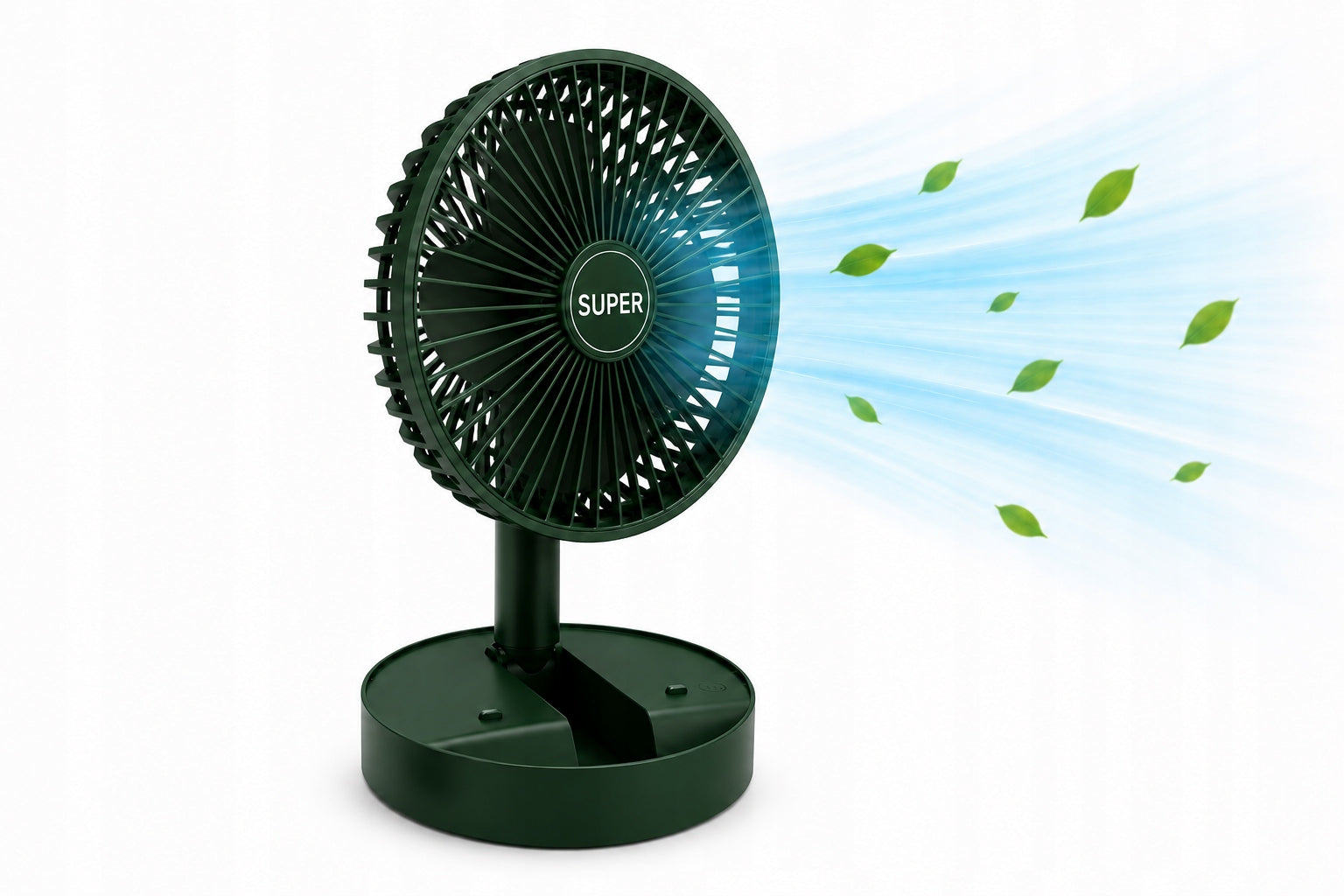 DESK FAN MINI WIRELESS FOLDING ADJUSTMENT Packaging status original