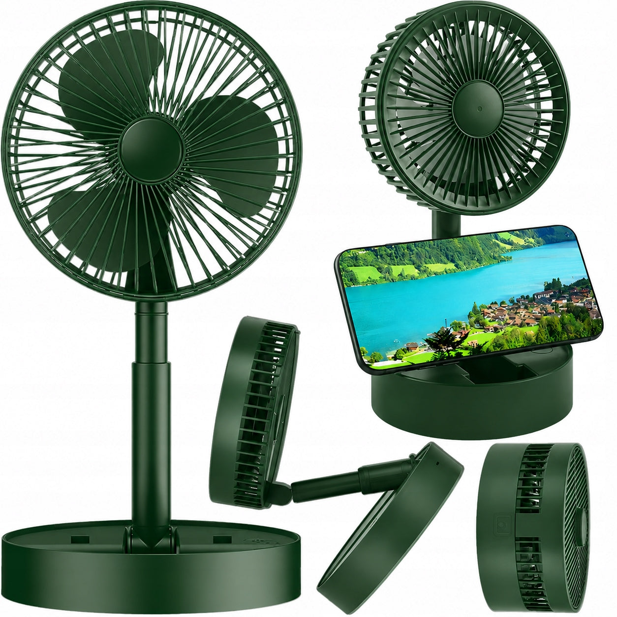 DESK FAN MINI WIRELESS FOLDING ADJUSTMENT