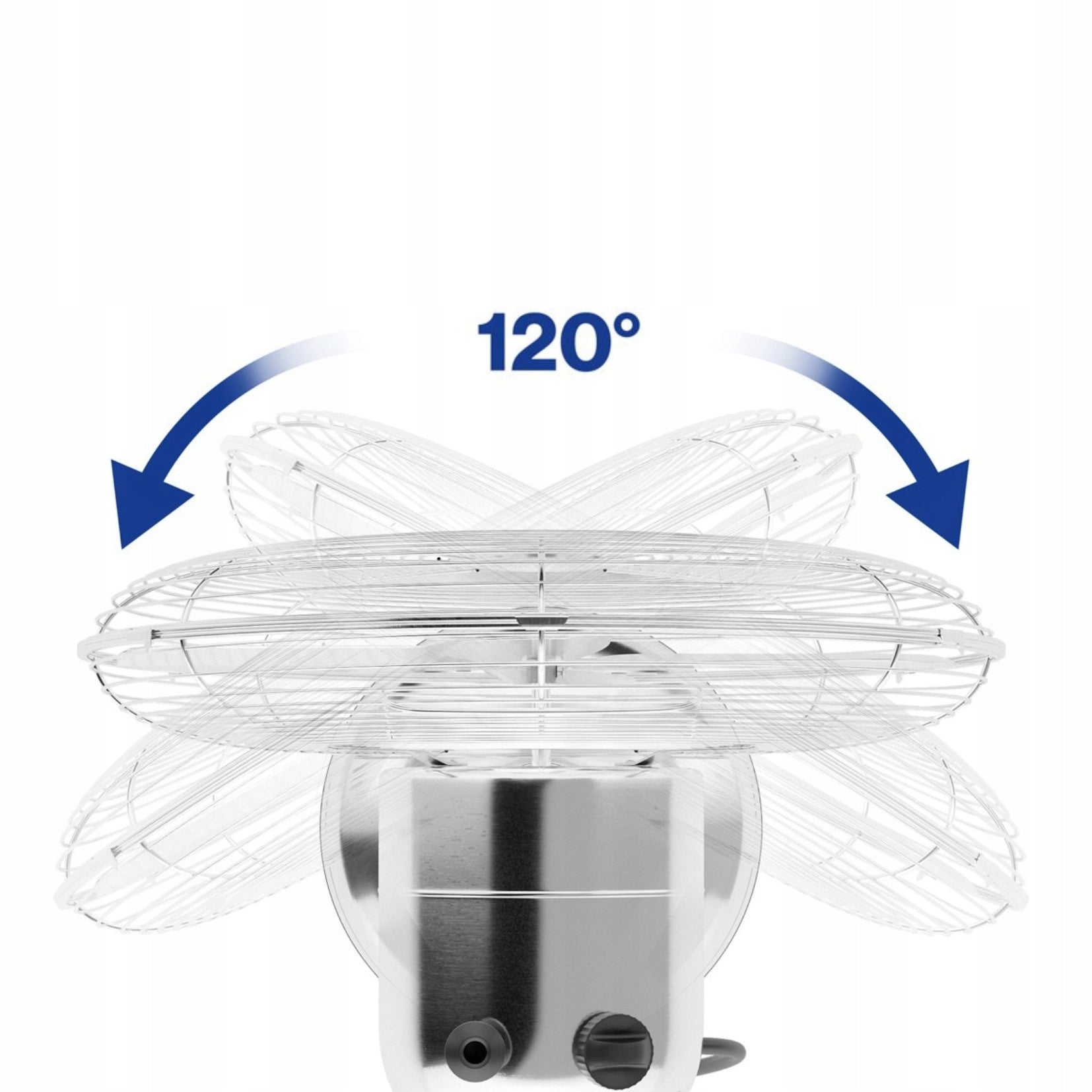DESK FAN STANDING WINDMILL OFFICE QUIET STRONG ProfiCare PC-VL 25 Brand Proficare
