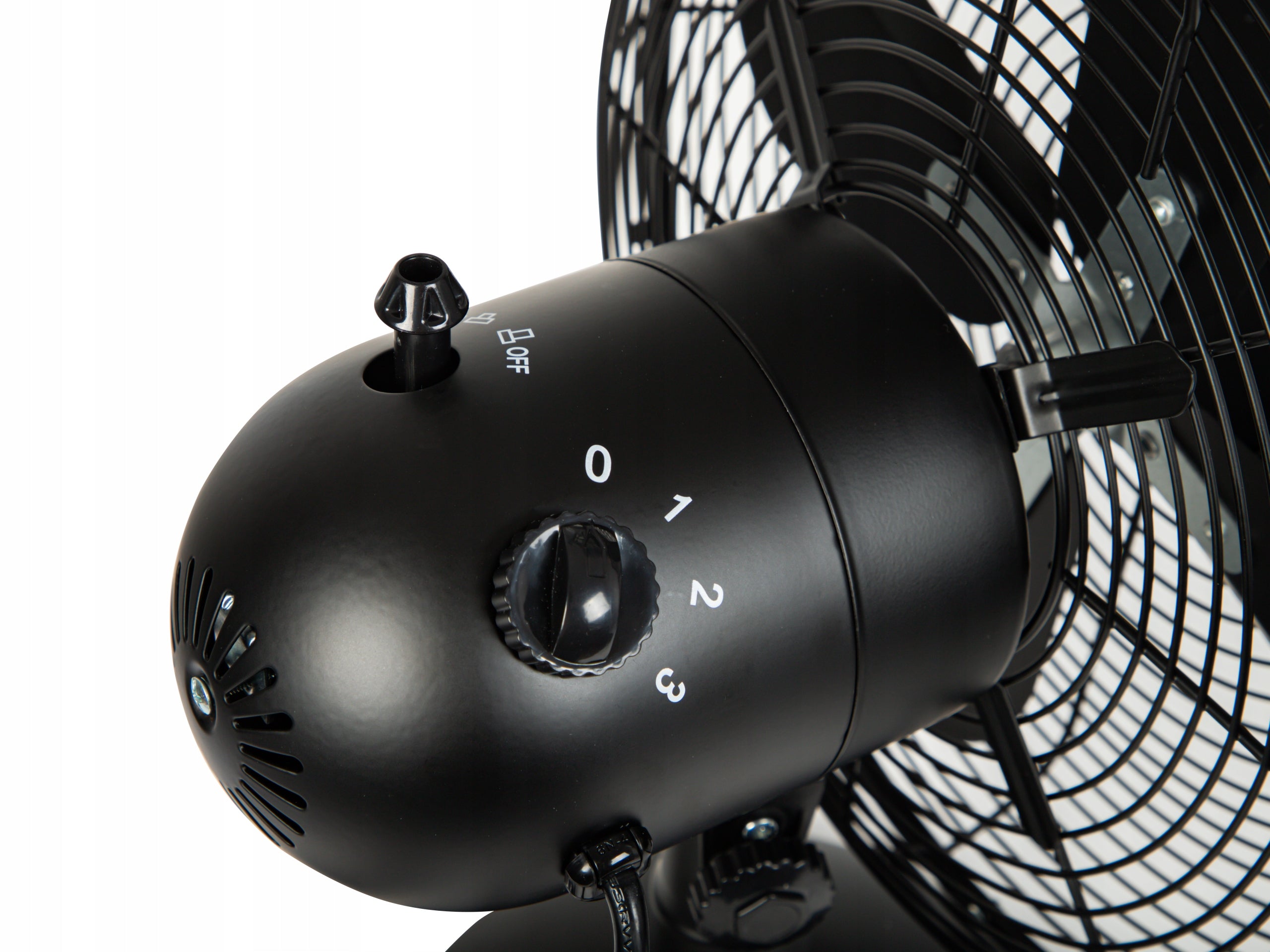 DESK FAN TABLE FAN STANDING METAL STRONG 50W QUIET 30CM Functions oscillation tilt angle adjustment other