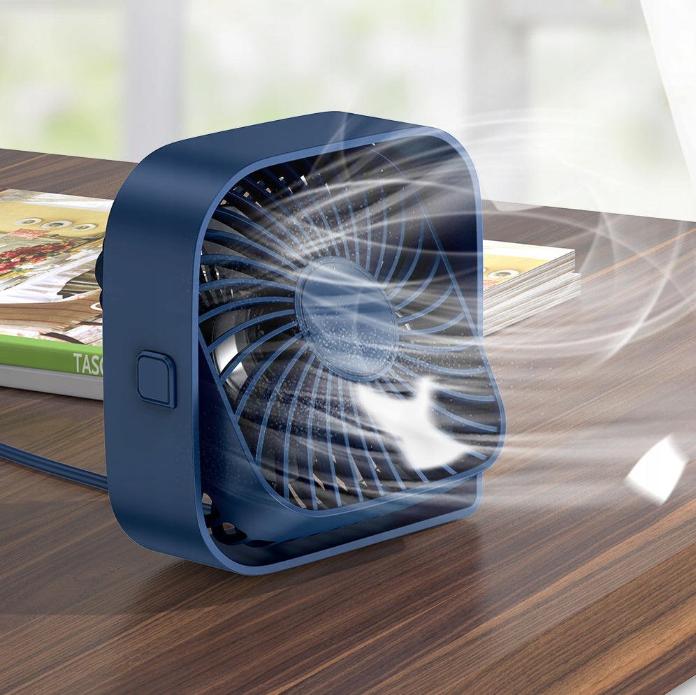 DESK FAN USB MINI FAN QUIET 3 MODES 360° FOR DESK Fan type table