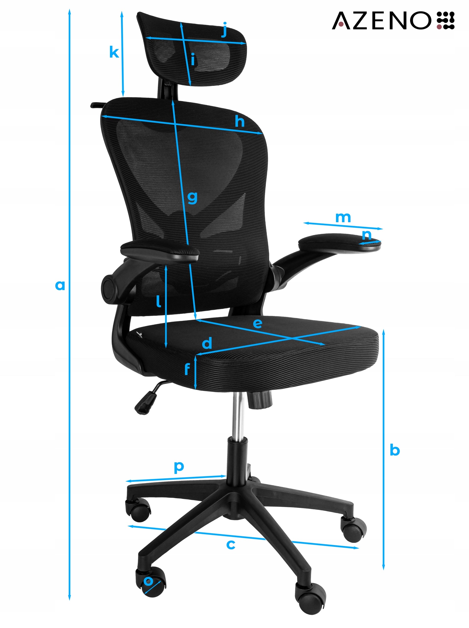 DESK SWIVEL CHAIR ERGONOMIC OFFICE CHAIR BLACK ADJUSTABLE Medical device no