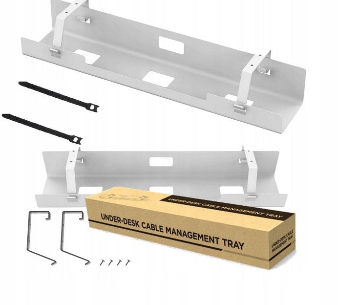 DESK TOP CABLE ORGANIZER, CABLE SHELF DESK HOLDER 60cm