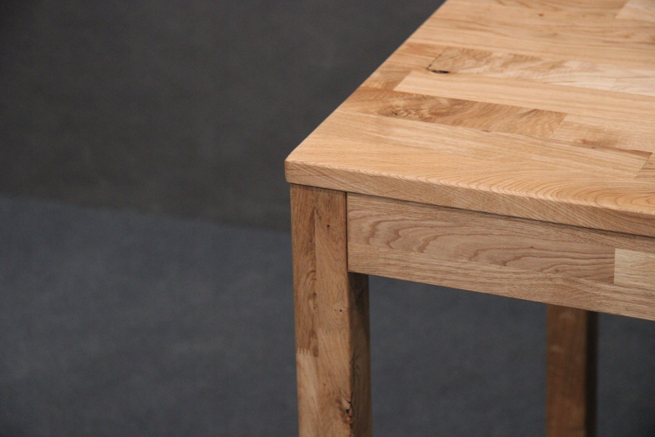 DESK Wooden 110 x 70 cm Oak Small Solid Wood Solid OAK Table Small EAN (GTIN) 4250950267091