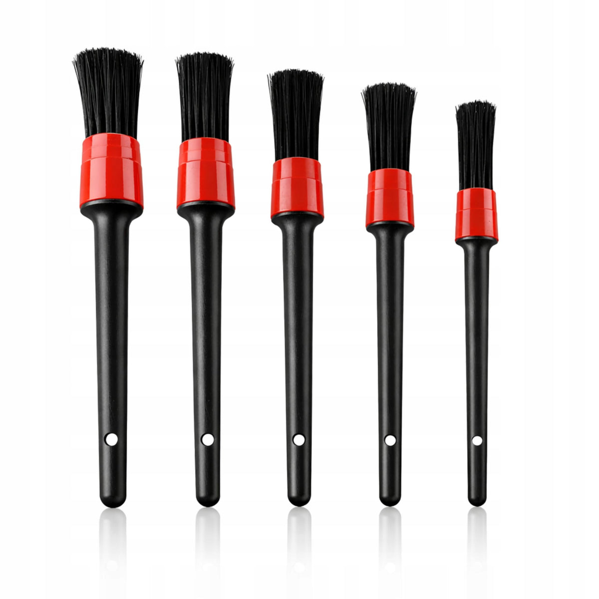 DETAILING BRUSHES FOR CLEANING CAR WASHING SET OF 5PCS.