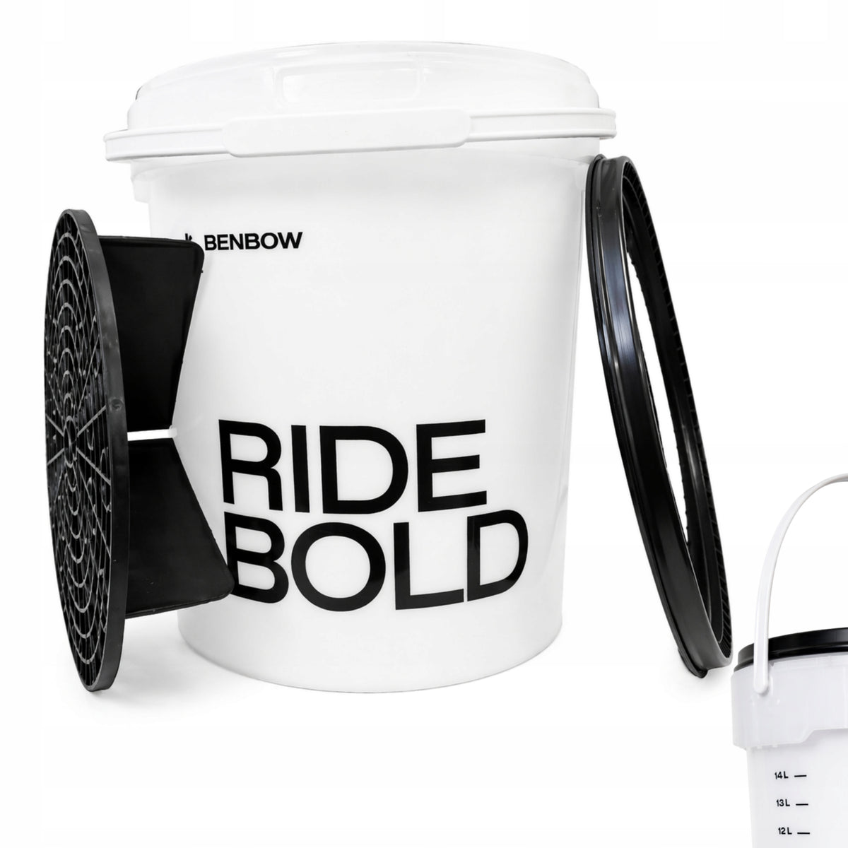DETAILING BUCKET + DIRT SEPARATOR + RIDE BOLD GRADUATED lid!