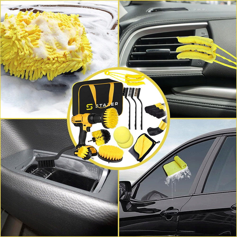 DETAILING KIT FOR CLEANING CAR BRUSH PADS ORGANIZER XXL Manufacturer Stazer
