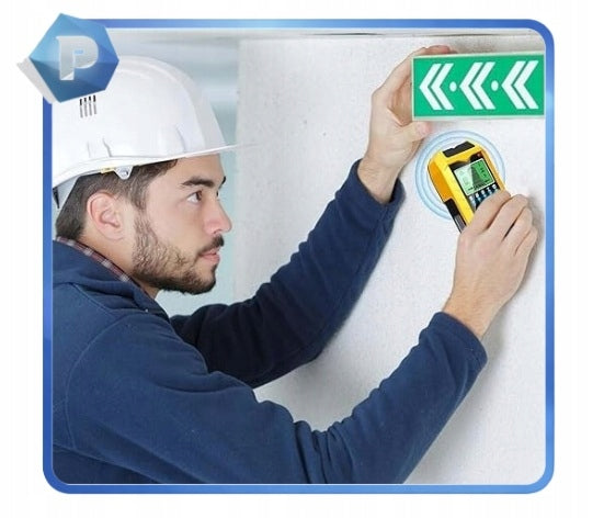 DETECTOR ELECTRICAL WIRING PIPE CABLES METAL WOOD IN THE WALL Maximum depth of measurement for iron and steel 51 mm