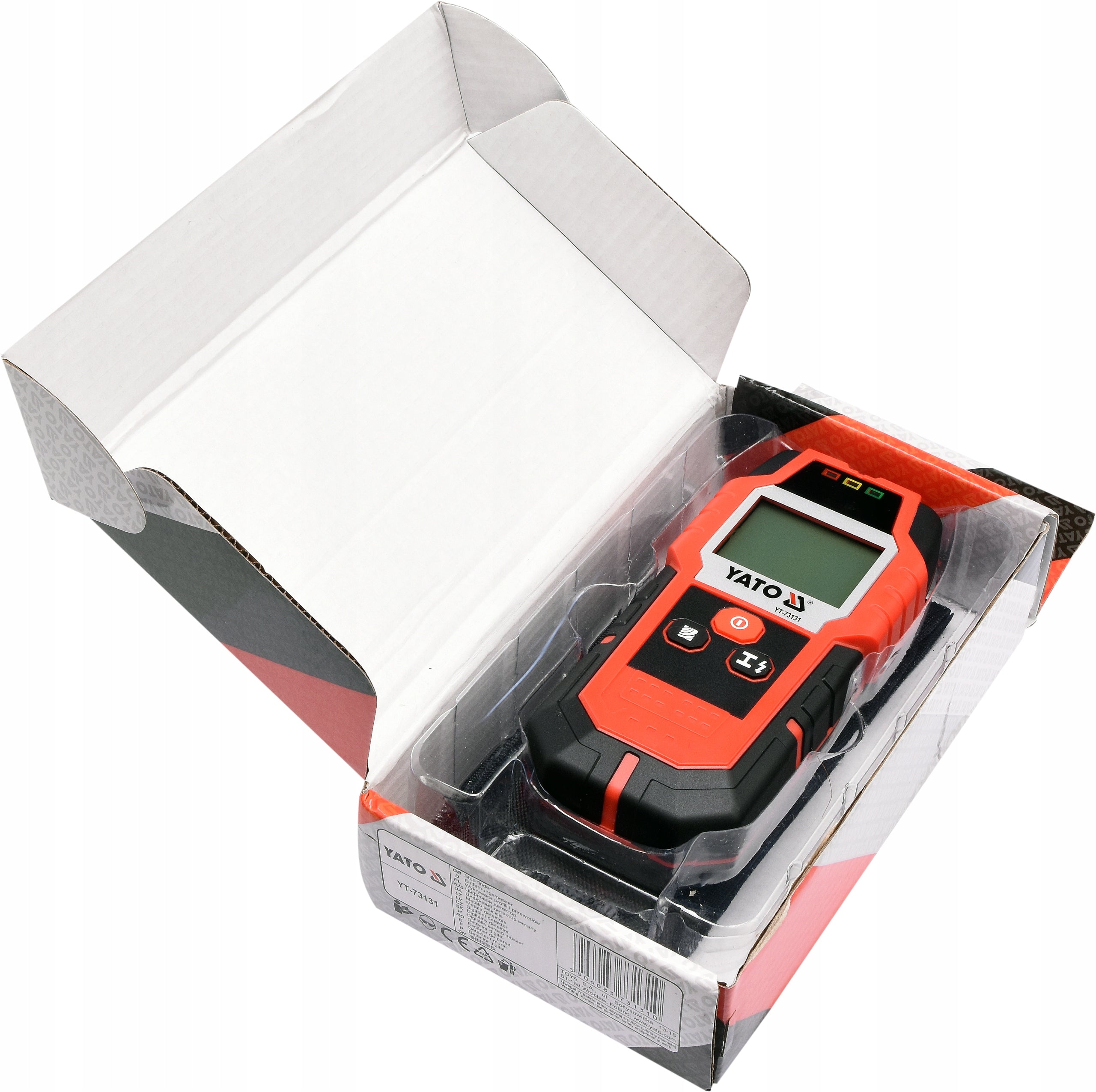 DETECTOR OF ELECTRICAL WIRES IN WALLS DETECTOR OF METAL CABLE PROFILES Maximum depth of measurement for copper and non-ferrous metals 60 mm