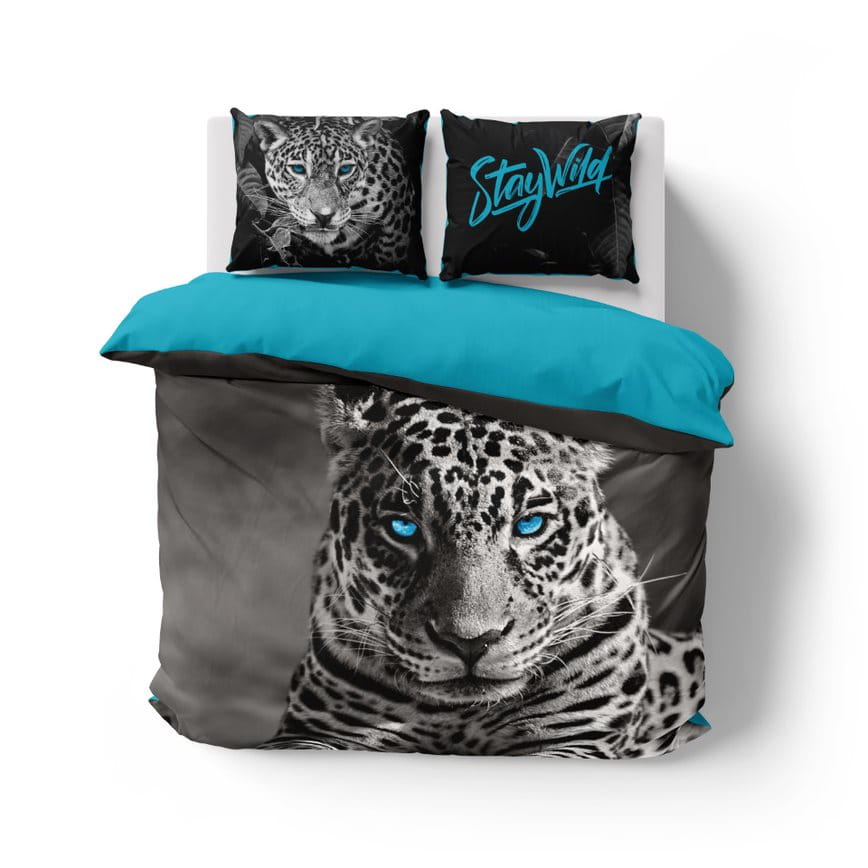 DETEXPOL Francouzské povleč. Leopard Bavlna, 220/200, 2x70/80 (DL-526267) Brand Detexpol