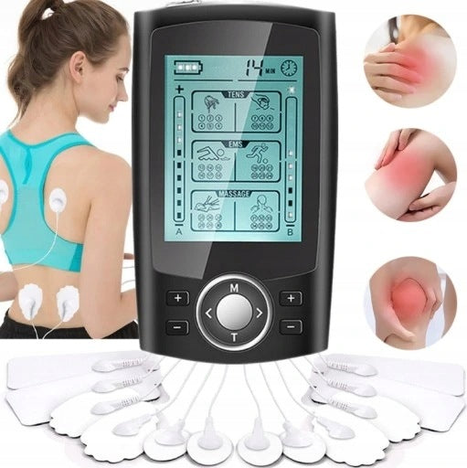 DEVICE FOR THERAPY TENS MASSAGER EMS FOR MUSCLES ANALGESIC THERAPY