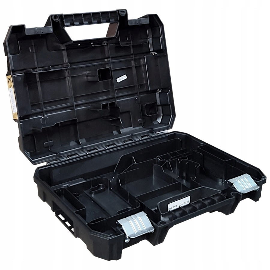 DEWALT BOX SYSTEM CASE TSTAK FOR DRILL - SCREWDRIVER Additional features organizer compartments in the housing carry handle safety latches