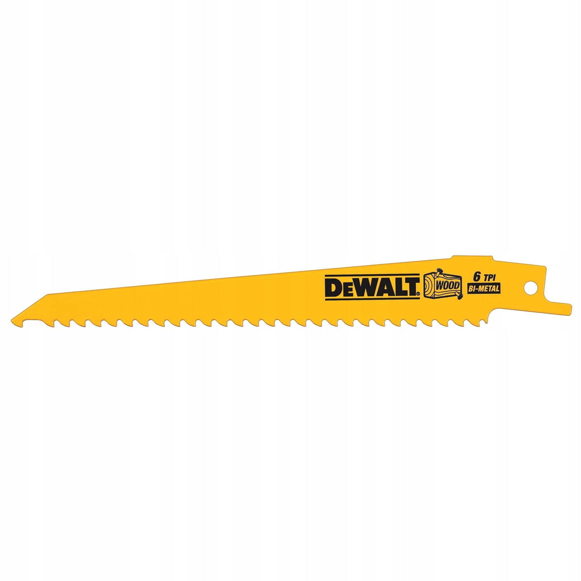 DEWALT BiM saw blade with added cobalt 1PCS 152mm 6TPI for wood DT2359 EAN (GTIN) 5035048034583