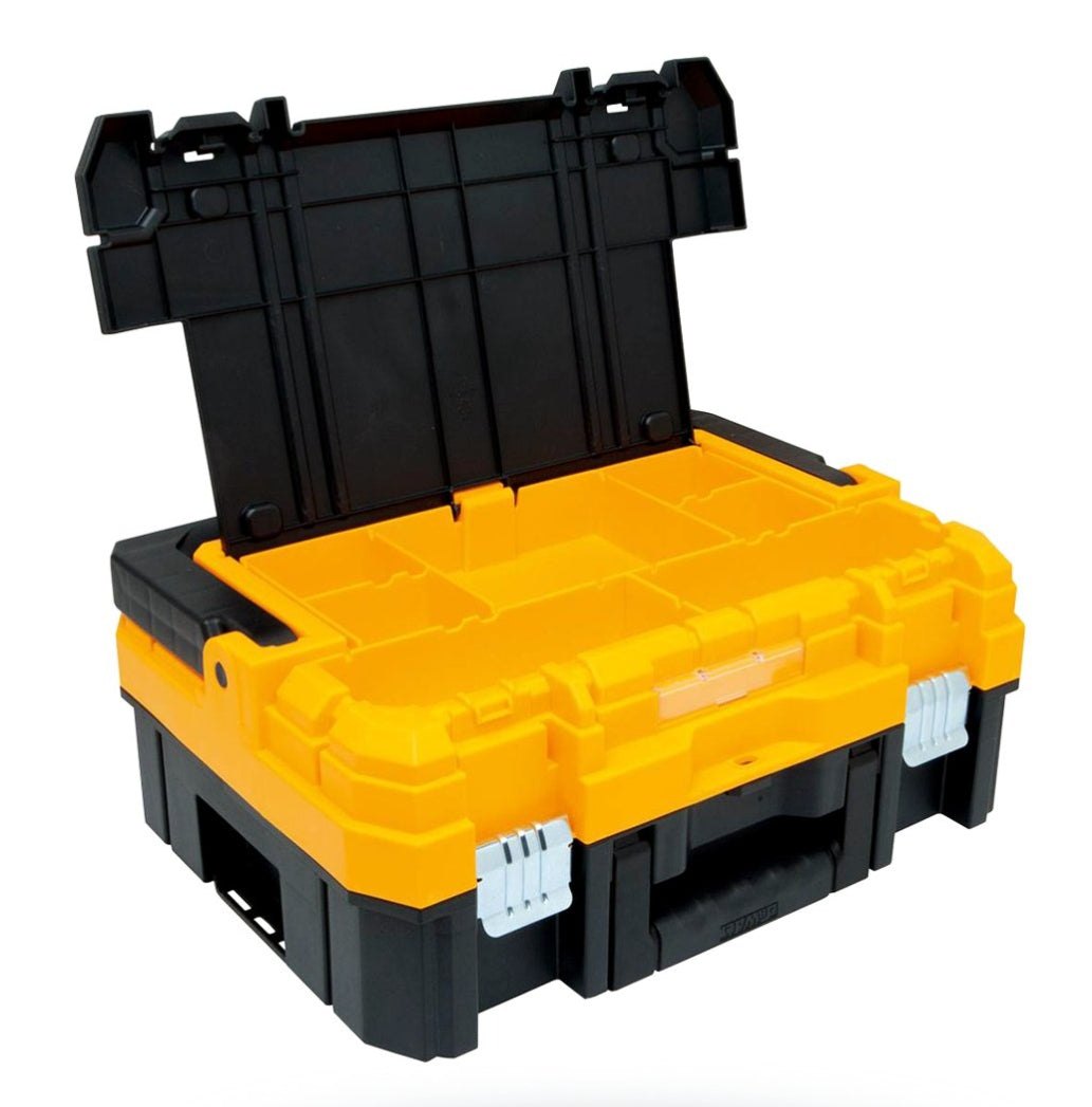 DEWALT DWST1-70704 YELLOW CASE WITH METAL HANDLE - ALU TSTAK SYSTEM Brand DeWalt