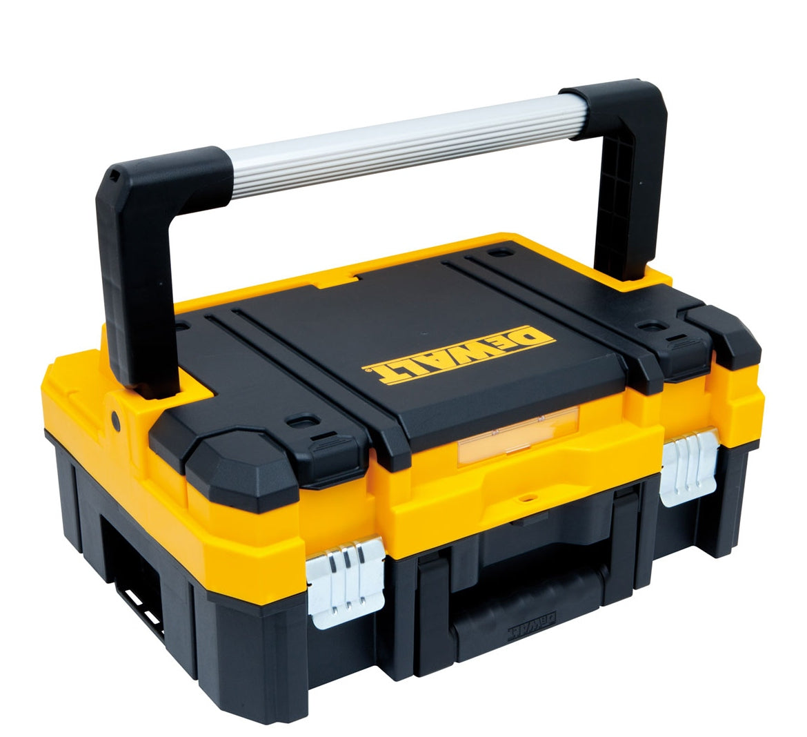 DEWALT DWST1-70704 YELLOW CASE WITH METAL HANDLE - ALU TSTAK SYSTEM Manufacturer code DWST1-70704